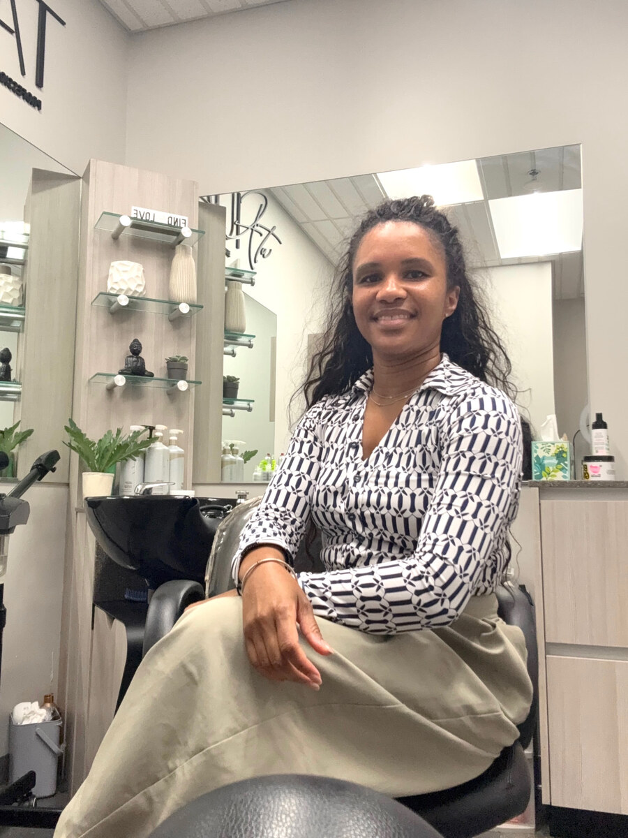 Erin Cramer, professional stylist and owner of Taui Atu